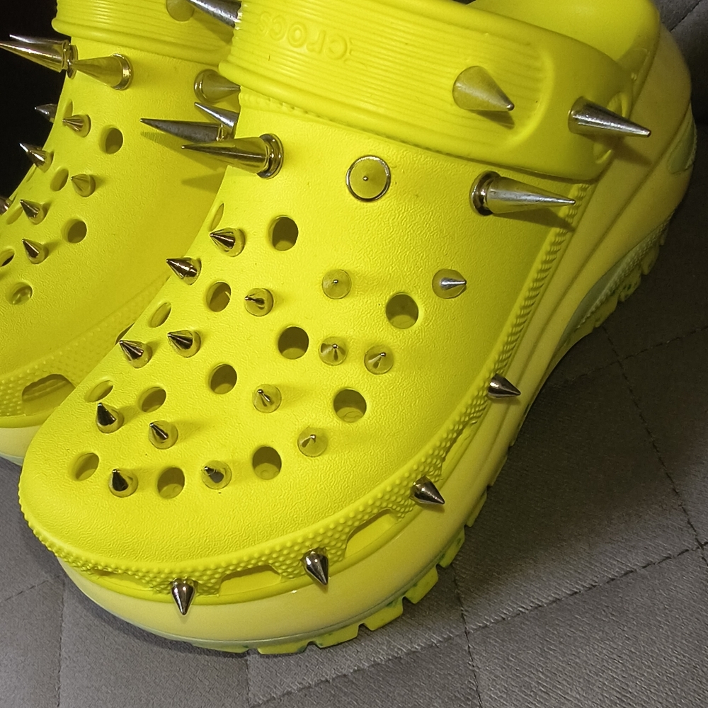Crocs Mega Crush Platforms Customized Acidity - Picture 8 of 8